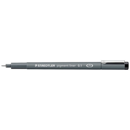 [STPL01BK] Staedtler Pigment Liner 0.1mm Black #308 01-9