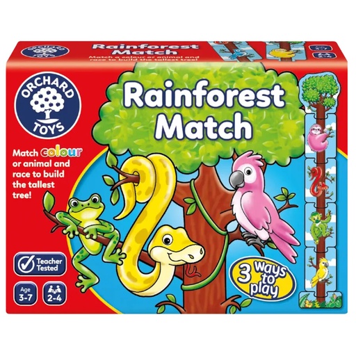 [OR111] Rainforest Match Matching Game 3-7yrs