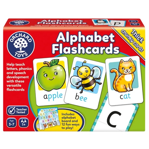 [OR024] Alphabet Flashcards 3-7yrs