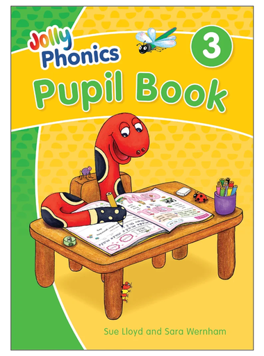 [JL691] Jolly Phonics Pupil Bk 3 PRECURSIVE Old Edit - Sale