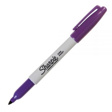 [SASHARPU] Sharpie #1812768/30008 PURPLE Fine Markers - (12/bx)