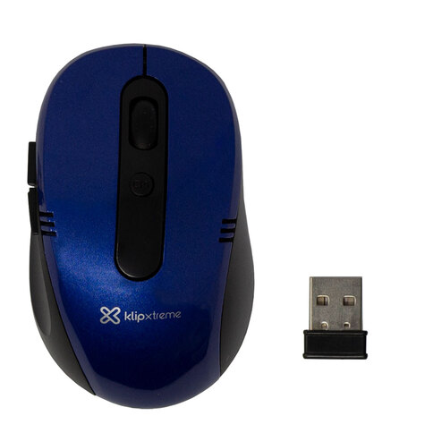 [CEKMW330BL] Klip Xtreme KMW-330 Vector Mouse 6 Button BLUE