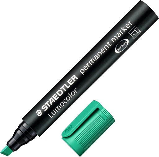 [STPIGMGR] Staedtler #350-5 GREEN Perm Marker (Single) - (10/bx)