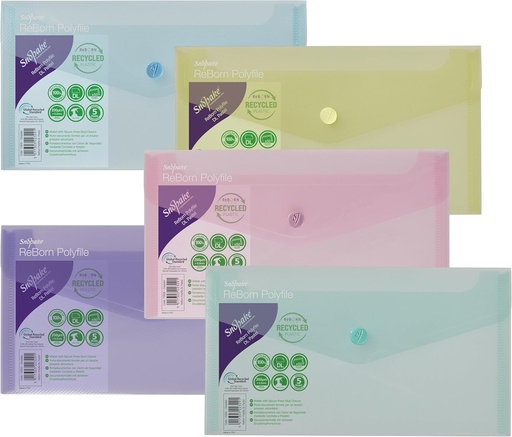 [SE15908] GRS Reborn Polyfile DL Pastel Asst. (Sold Sing) -  (5/pk)
