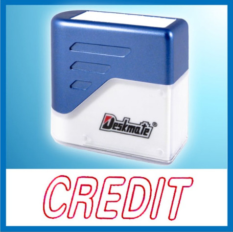 [KKSTMPCR] Stamper CREDIT #KE-C03 Pre-Inked