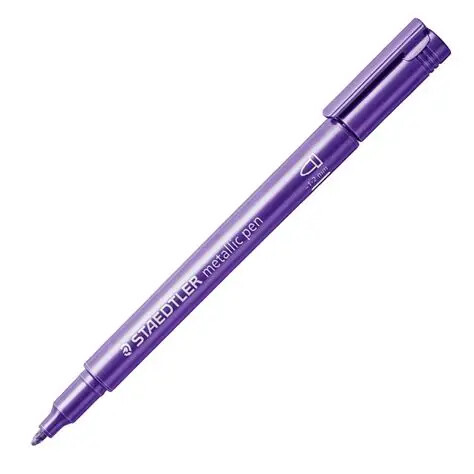 [ST8323VI] STAEDTLER #623 VIOLET Metallic Marker (Single) - (10/bx)