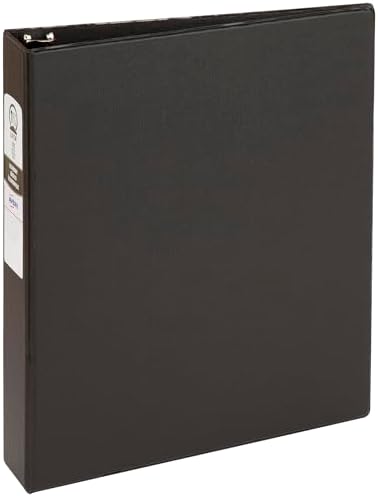 [ATRB15BK] 3-Ring Binder 1 1/2" L/S BLACK