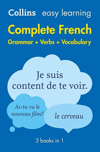 [HC141721] Easy Learning French Complete Grammar, Verbs, Vocabulary