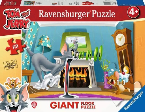 [RU3128] Tom & Jerry 60pc Giant Floor Puzzle 4+