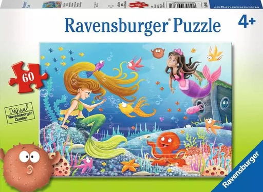 [RU09638] Mermaid Tales 60pc Puzzle 4+