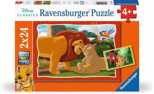 [RU121029] Lion King: Circle Of Life 24pc x 2 Puzzle 3+