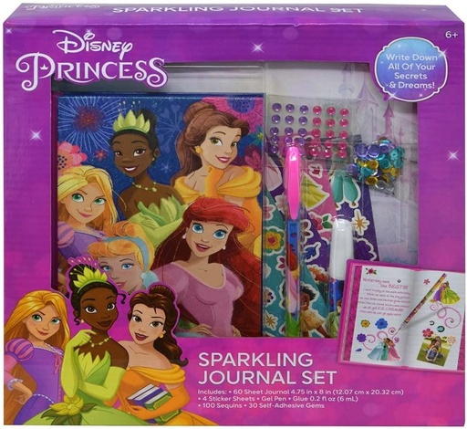 [UPJOURPC] 713955PR* PRINCESS Sparkling Journal Set