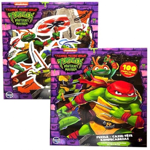 [UPPUZZNT] 1208* NINJA TURTLES 48pc / 100pc Premier Puzzle