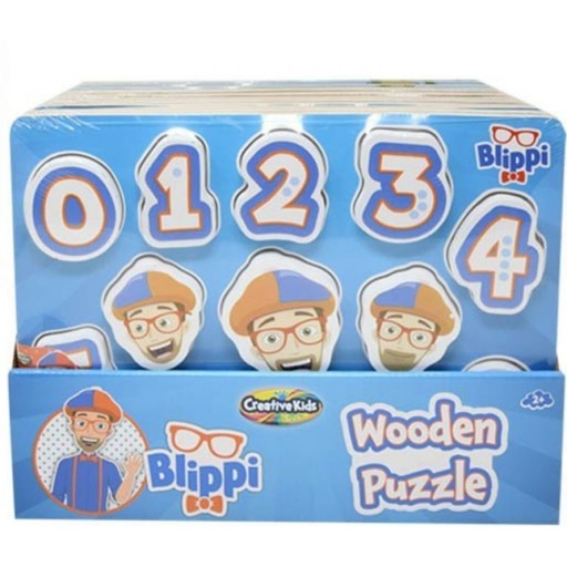 [UPPZWDBP] 87412* BLIPPI Small Wooden Puzzle