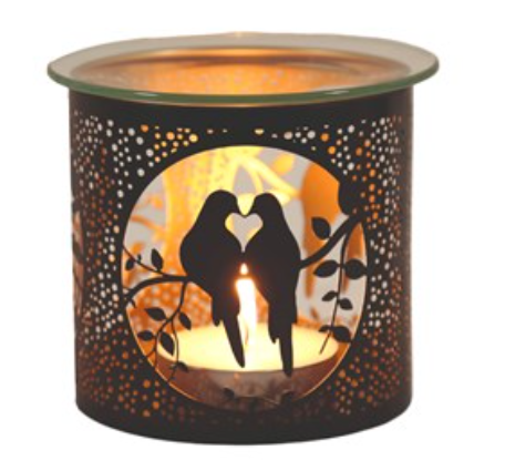 [WOAR2055] DOVES - Tealight Wax Melter & Candle Holder 