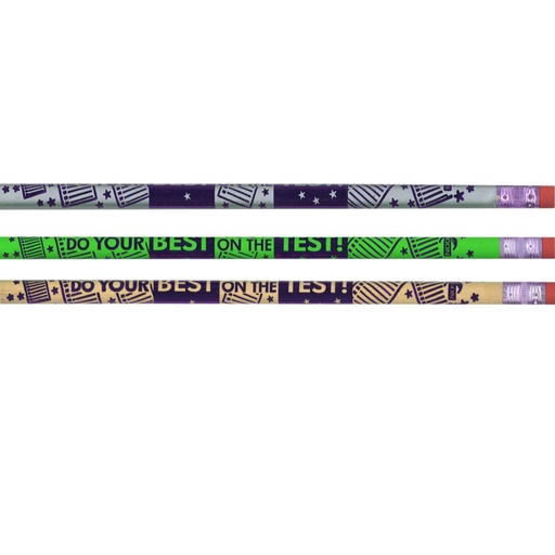 [MO52060] Moon HB Pencil "BEST ON THE TEST"