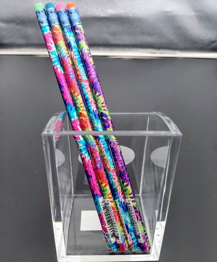 [MO2050] Moon HB Pencil "TYE DYE" Asst