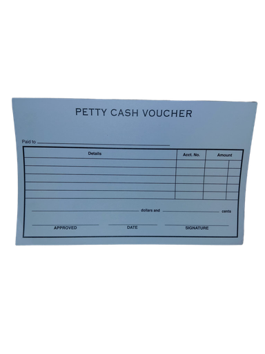 [OAPETTPD] Petty Cash Voucher Pad (Each) - (12/pk - 24/ctn)