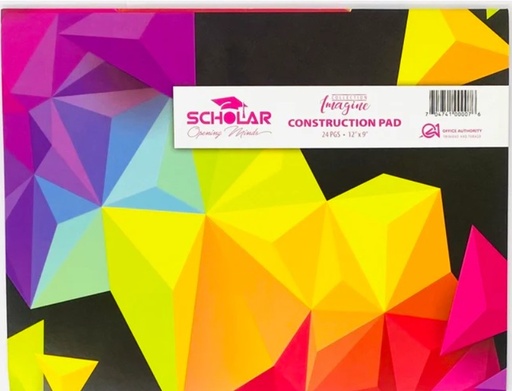[OACONSPP] Scholar Construction Pad 12x9  (Each) - (12/pk - 48/ctn)