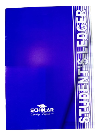 [OALEDGBK] Scholar LEDGER Soft Cover Accounts Book - (Each) - (12/pk - 72/ctn)