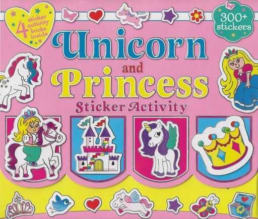 [BWCCU1] 0709727507* Unicorn & Princess 4 Book Set
