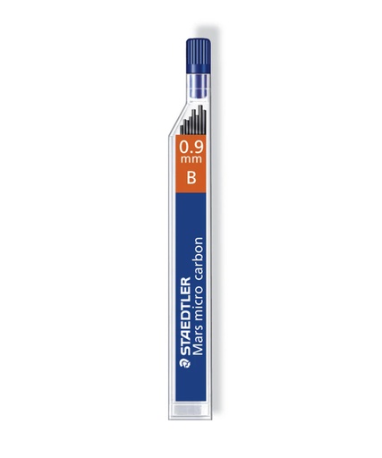 [ST2509B] STAEDTLER Lead Refills 0.9mm B #250 09-B (Per Tube)