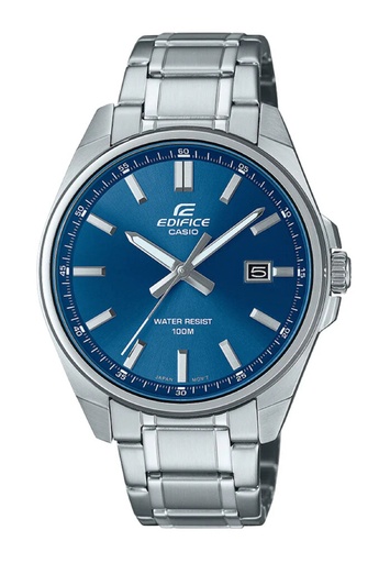 [KTEFV140] Casio Edifice 3 Hand Analog Stainless-Steel Band #EFV-140D Watch