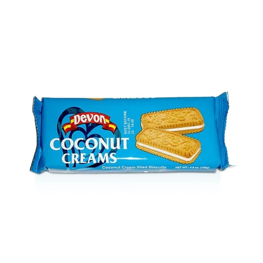 [CFCOCO14] Devon COCONUT Creams 140g