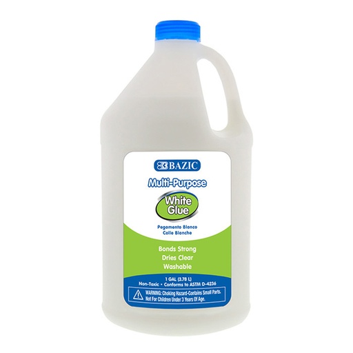 [BZ2019] Bazic White Glue #2019 1 Gallon - (2/ctn)