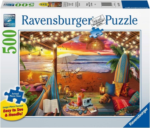 [RU167951] Cozy Cabana 500pc Puzzle- Sale