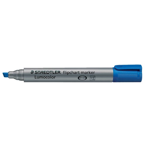 [STFLIPBL] Staedtler Flipchart BLUE #356B3 CHISEL Tip Marker