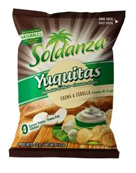 [WBPLANCO] Soldanza Plantain CREAM & ONION Chips 42g