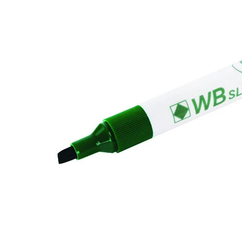 [SDWBMKGR] WB SL Whiteboard GREEN Chisel Marker #WX26009 - (10/bx)