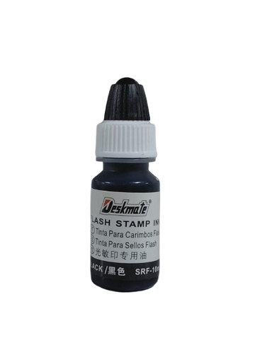 [KKINK1BK] Flash Stamp BLACK SRF-10BLK Ink 10cc