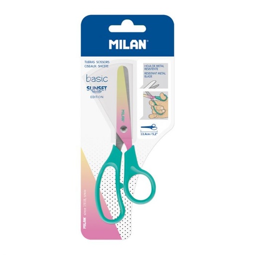 [MI10444T] Milan SUNSET School 5" Scissors #BWM10444T