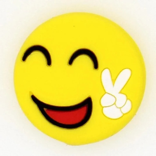 [SD3817] Croc Shoe Charms  - EMOJI BUNNY CHECK #38-17