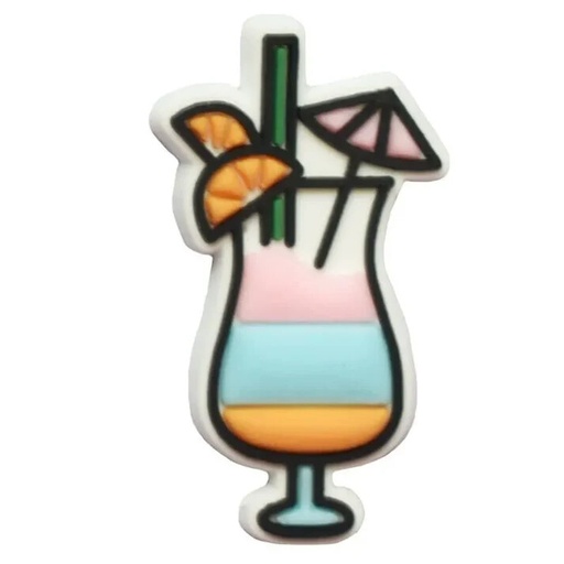 [SDBC5771] Croc Shoe Charms - TROPICAL COCKTAIL #BC57-71