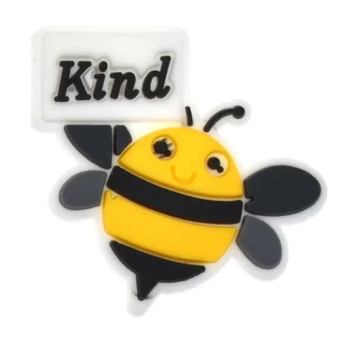 [SD55303] Croc Shoe Charms - BEE KIND #553-03
