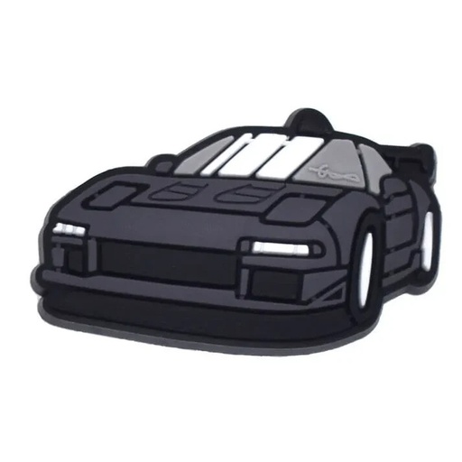 [SD16520] Croc Shoe Charms - BLACK COUPE #165-20