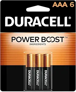 [SBBATT3A] Batteries Duracell AAA Alkaline 4/pk 48/ctn