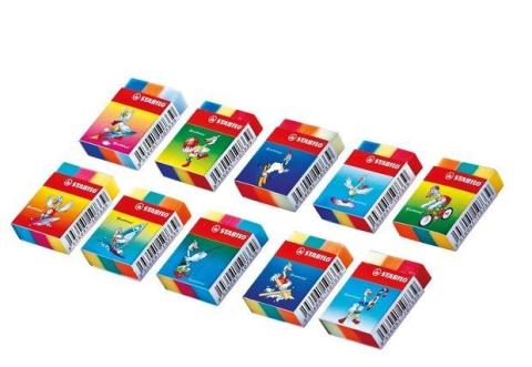 [SS119530] Stabilo Yippy Plas Col. Eraser - (30/bx)