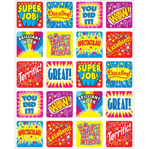 [CD0625] Motivational Stickers: POSITIVE WORDS