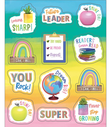 [CD168328] Motivational Stickers: CREATIVELY INSPIRED