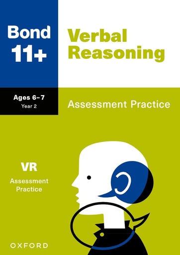 [OX060943] Bond Verbal Reasoning Assess Practice 6-7yrs - 2024 Edition