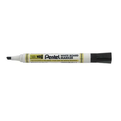 [PEMW86AO] Pentel Whiteboard BLACK Chisel Marker #MW86-AO