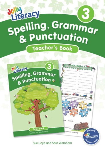 [JL2098] Jolly Spelling, Grammar & Punctuation Teacher's Book 3 PRECURSIVE