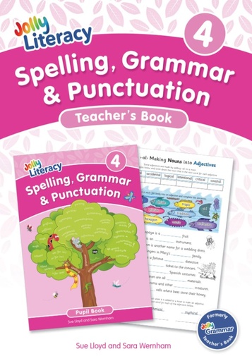 [JL2104] Jolly Spelling, Grammar & Punctuation Teacher's Book 4 PRECURSIVE