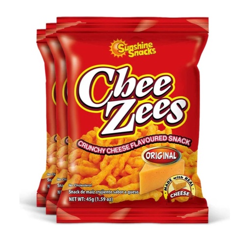 [CFCHEZEE] Sunshine Snacks Chee Zees Original 42g