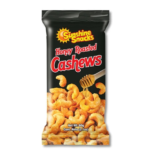[CFCASHHR] Sunshine Snacks Honey Roasted Cashews 55g