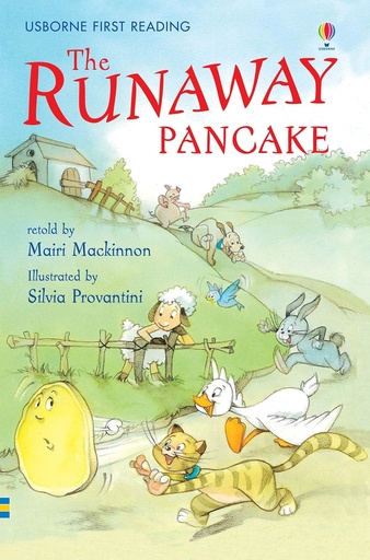 [HC070529] The Runaway Pancake Lvl 4: Usborne First Reading